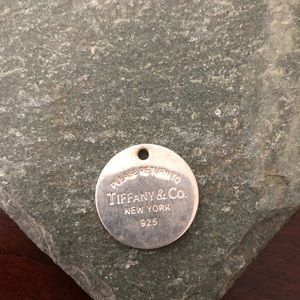 Tiffany Sterling Silver tag